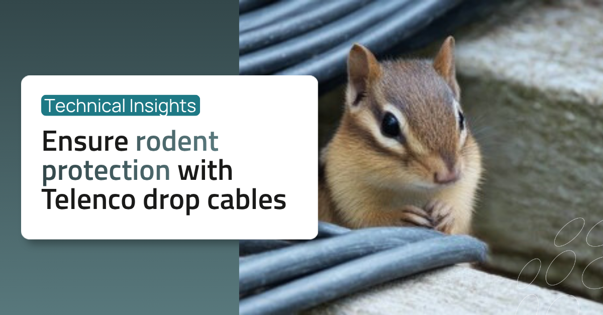 How Anti-Rodent Fibre Drop Cable Is Manufactured | Telenco UK